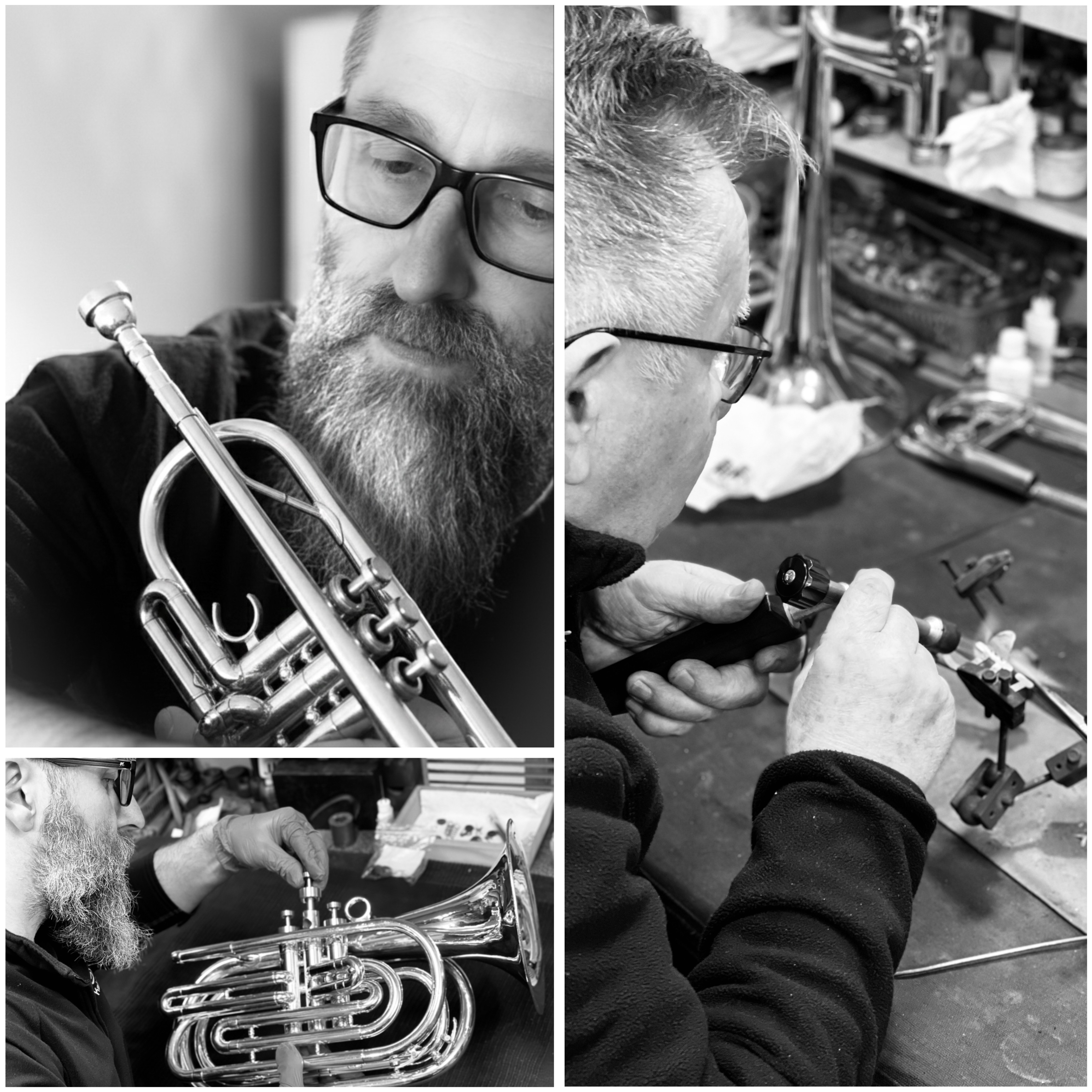Dariusz i Ryszard Kowalczyk – pracownia lutnicza naprawy instrumentów dętych Poznań