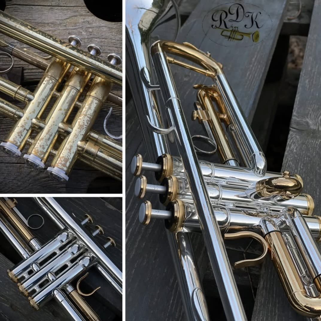Yamaha – pełna renowacja instrumentu dętego ze srebrzeniem i pozłoceniem – RDK Luboń